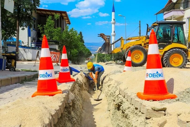 Denizli Büyükşehir Belediyesi DESKİ Genel Müdürlüğü tarafından Honaz ilçe merkezinde
