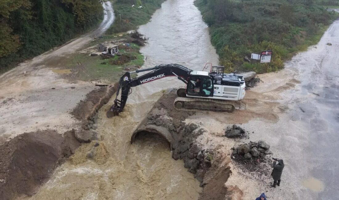Düzce Belediyesi, Batı Karadeniz Bölgesi için yapılan şiddetli yağış uyarısının