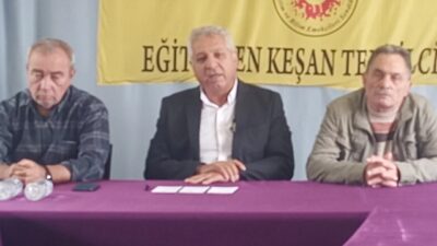 EMEP Genel Başkanı, Keşan’daki temaslarında kaya gazı, su krizi ve