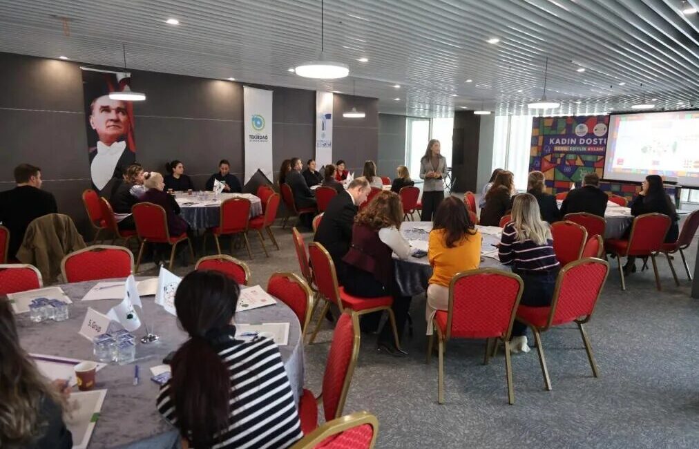 Tekirdağ Büyükşehir Belediyesi, kadınların, çocukların, engelli ve yaş almış bireylerin