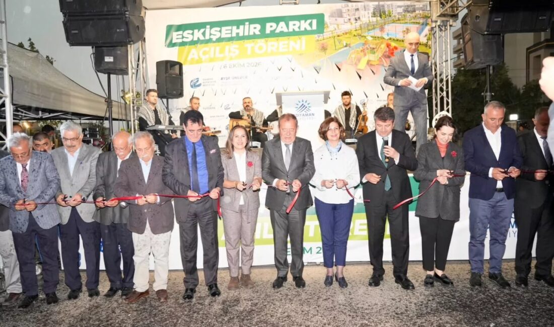 Eskişehir Büyükşehir Belediyesi tarafından Adıyaman’da yaptırılan Eskişehir Parkı, deprem sonrası