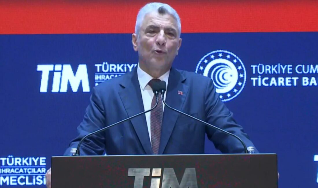 Ticaret Bakanı Ömer Bolat, Eylül ayında ihracatın yıllık bazda yüzde
