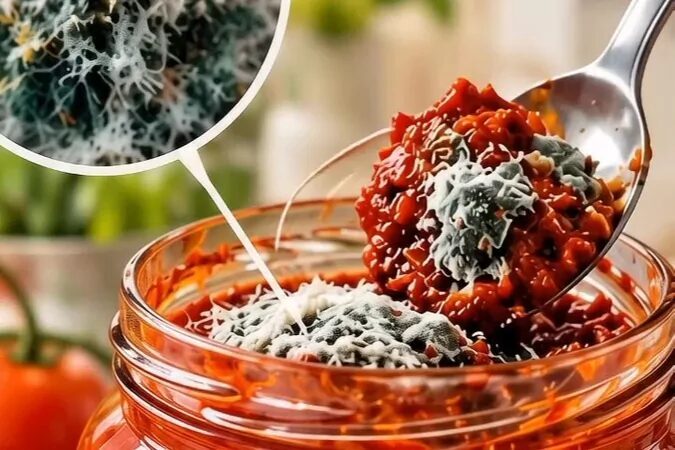Gıda ve Kontrol Genel Müdürlüğü, salçanın üzerindeki küflü kısmın alınmasının