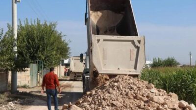 Şanlıurfa Büyükşehir Belediyesi, Harran ilçesinde 8 mahalleyi kapsayan 10 kilometrelik