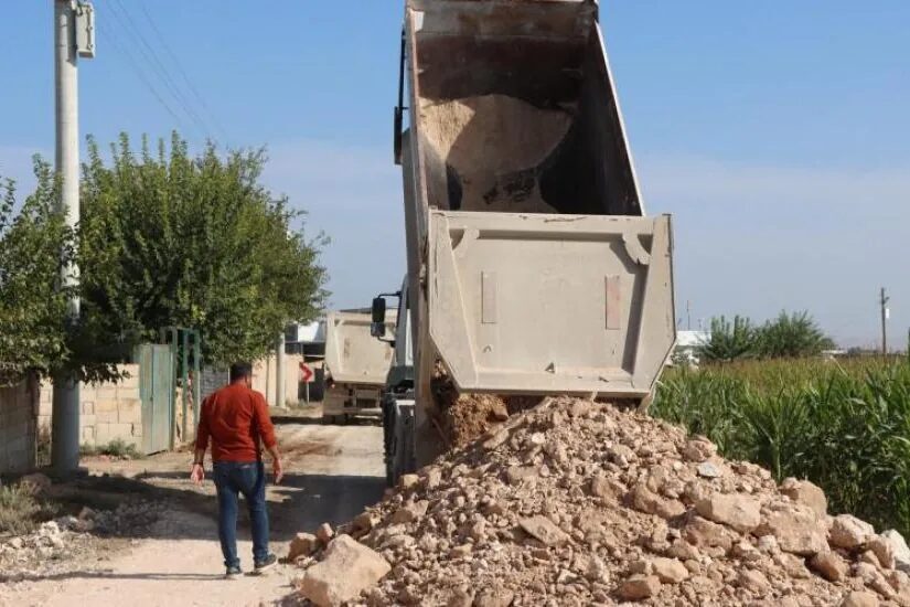 Şanlıurfa Büyükşehir Belediyesi, Harran ilçesinde 8 mahalleyi kapsayan 10 kilometrelik