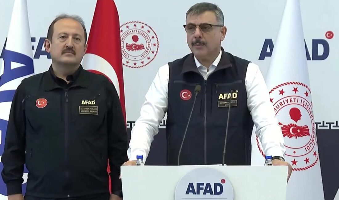 İçişleri Bakanı Mustafa Çiftçi, İstanbul’da metrekareye düşen yağışın yer yer