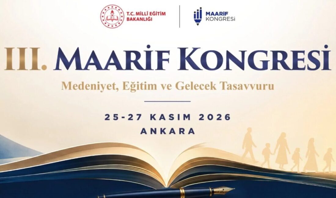 Öğretmenlerin deneyimlerinin bilimsel çalışmalarla buluşturulacağı kongrede, eğitim, medeniyet ve gelecek