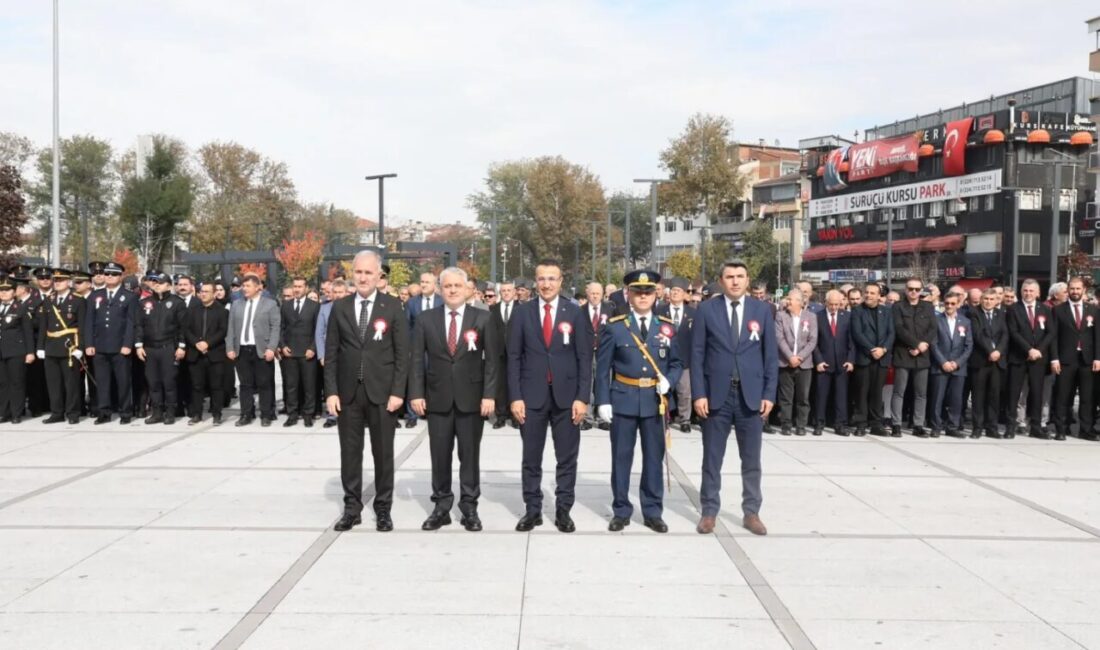 Bursa'nın İnegöl ilçesinde 29 Ekim Cumhuriyet Bayramı’nın 103. yıldönümü kutlamaları,