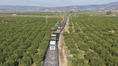 İzmir Büyükşehir Belediyesi, Selçuk’ta kırsal mahallelere ulaşımı kolaylaştırmak için Zeytinköy