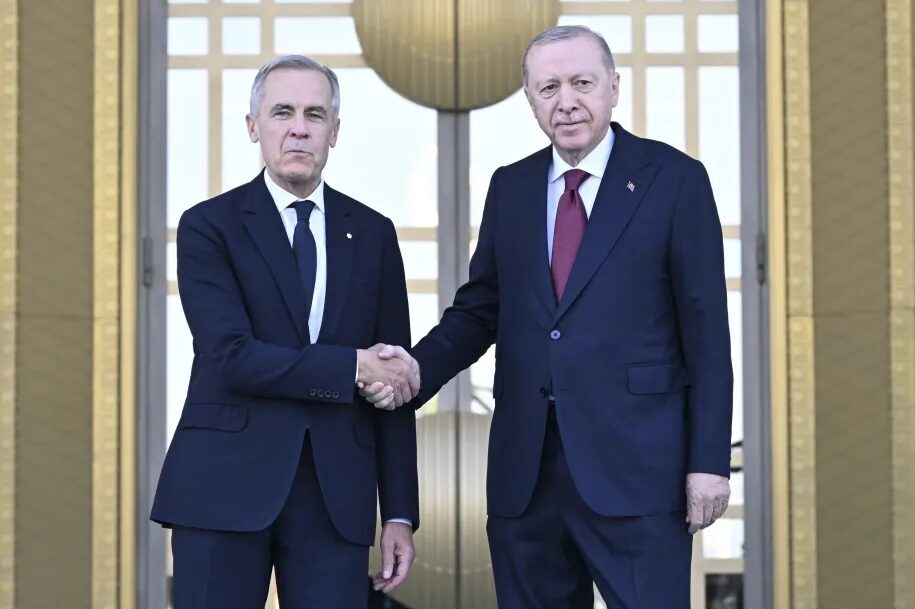 Cumhurbaşkanı Recep Tayyip Erdoğan, Türkiye'yi ziyaret eden Kanada Başbakanı Mark