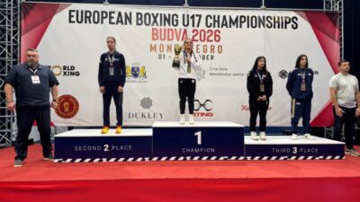 Bursa Büyükşehir Belediyespor Kulübü sporcusu Sudem Temuçin, Karadağ’da gerçekleştirilen Yıldızlar