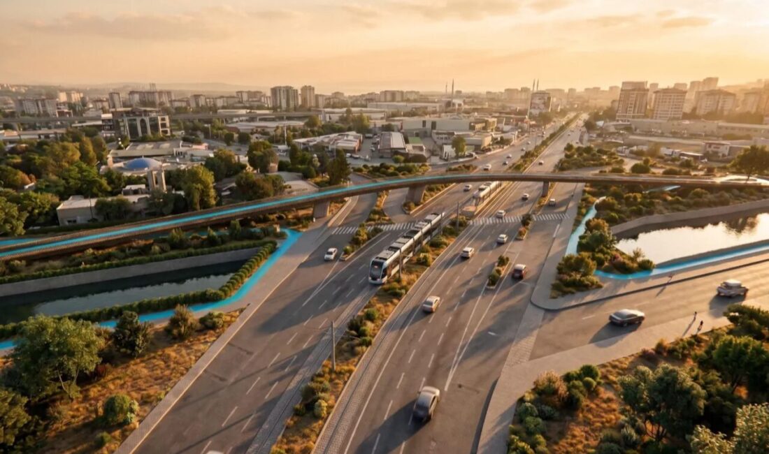 İzmir Büyükşehir Belediyesi, Karşıyaka Mavişehir’de Caher Dudayev Bulvarı ve tramvay