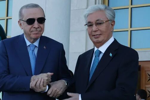 Kazakistan Cumhurbaşkanı Kasım Cömert Tokayev'in 28 Ekim Çarşamba günü Türkiye'ye