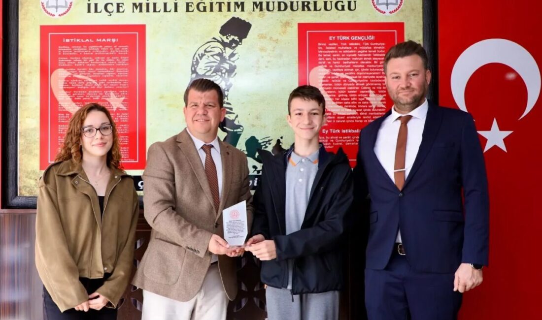 Edirne'nin Keşan ilçesinde Doğru Cevap Koleji 11. sınıf öğrencisi Aras