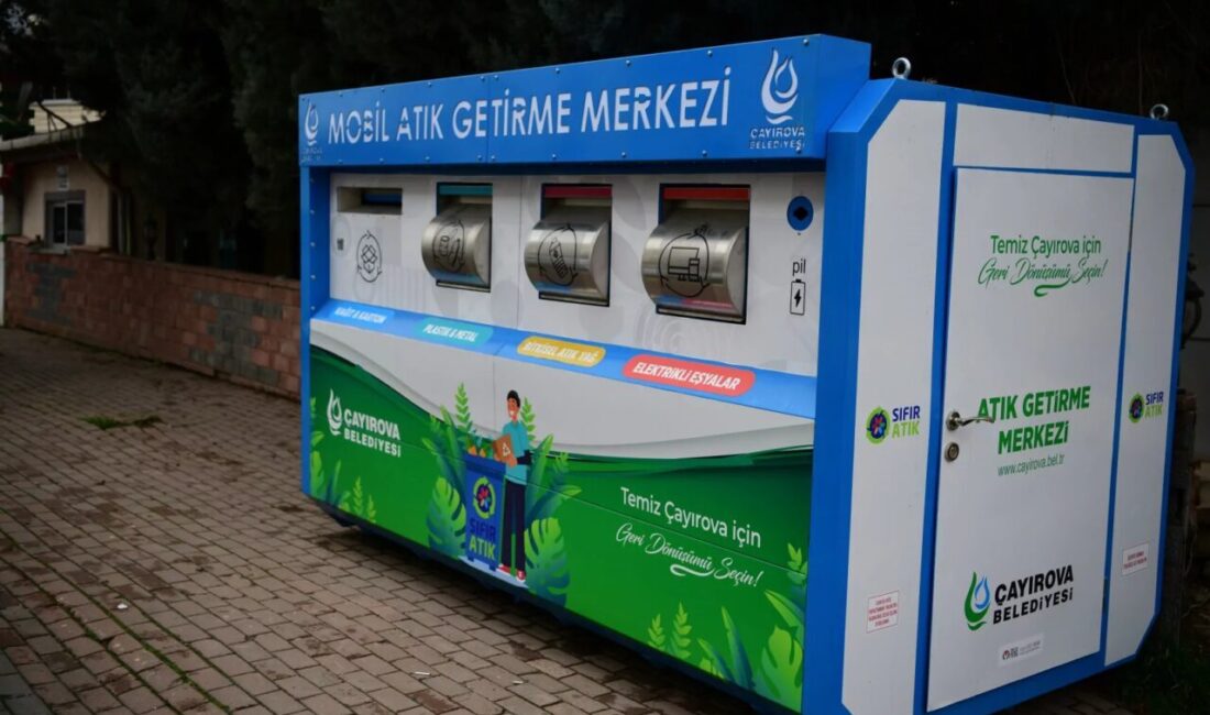 Kocaeli Çayırova Belediyesi İklim Değişikliği ve Sıfır Atık Müdürlüğü ekipleri,