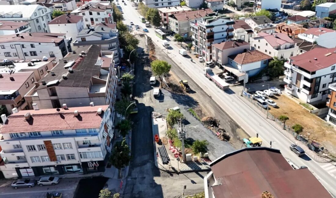 Kocaeli Büyükşehir Belediyesi, Darıca’da araç yoğunluğunu azaltacak önemli bir kavşak