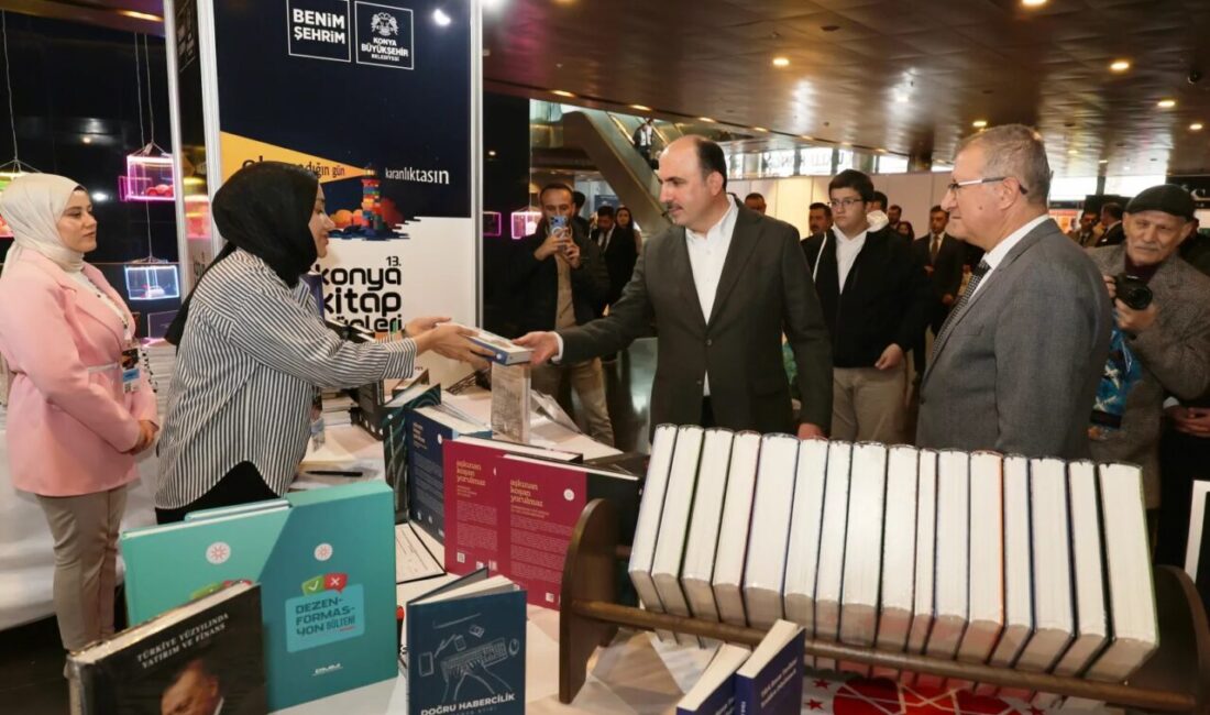 Konya Büyükşehir Belediyesi tarafından bu yıl 13’üncüsü düzenlenen Konya Kitap