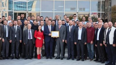 Kayseri Ticaret Odası (KTO) organ seçimlerinin ardından Yönetim Kurulu Başkanı