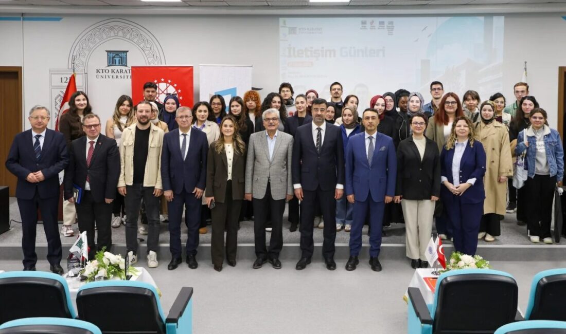 KTO Karatay Üniversitesi’nde düzenlenen “İletişim Günleri 2026” panelinde kamu iletişimi,