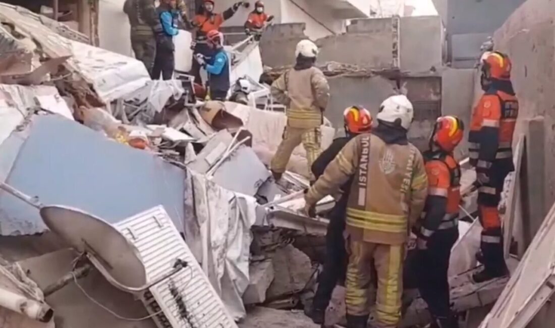 İstanbul'un Maltepe ilçesinde Cevizli Mahallesi Doğu Sokak’taki binada meydana gelen