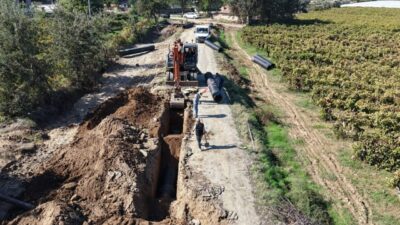 Manisa Büyükşehir Belediyesi ve MASKİ Genel Müdürlüğü, Sarıgöl’ün Ayan Mahallesi’nde
