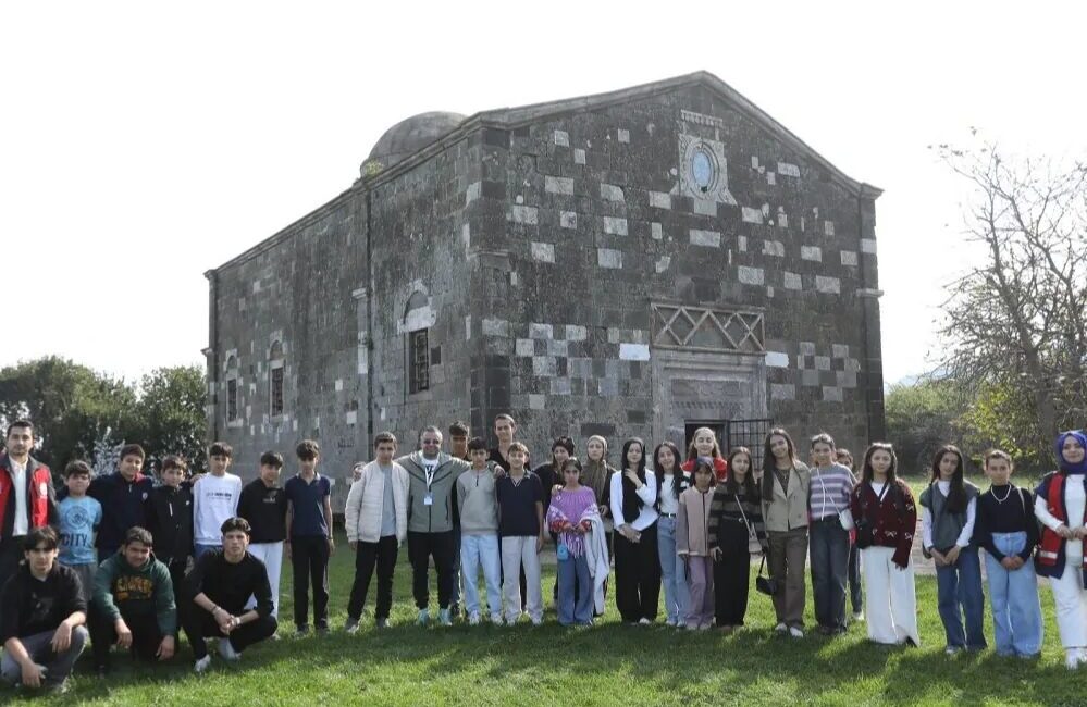 Kahramanmaraş’ın Nurhak ilçesinde yaşayan çocuklar, Ordu Büyükşehir Belediyesinin Kültür Gezileri