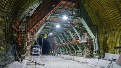 Türkiye’nin belediye kaynaklarıyla yapılan en uzun karayolu tüneli olması hedeflenen