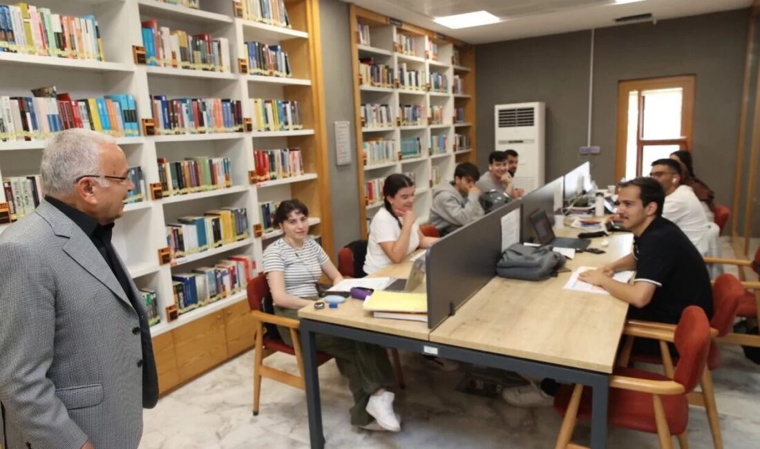 Ordu Büyükşehir Belediyesi tarafından hizmete sunulan Kirazlimanı Gençlik Kütüphanesi ile