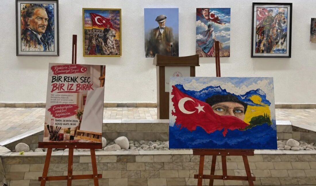 Cumhuriyet'in 103. yılı şerefine düzenlenen “Renklerin İzinde Cumhuriyet Sergisi”, 26