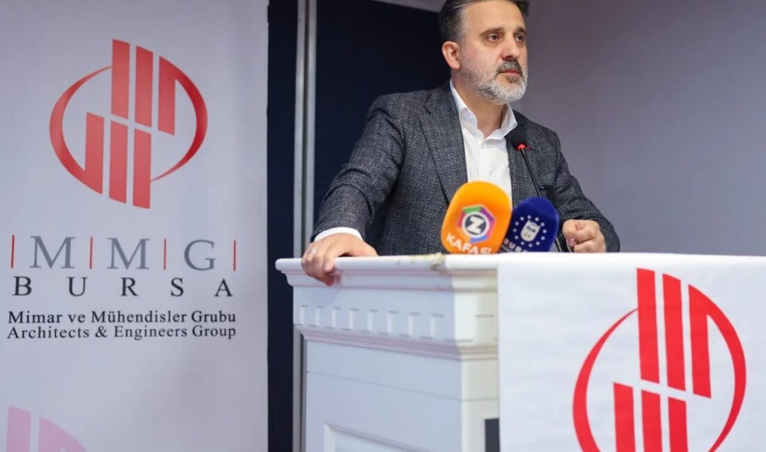 Bursa Büyükşehir Belediye Başkan Vekili Şahin Biba, Mimar ve Mühendisler
