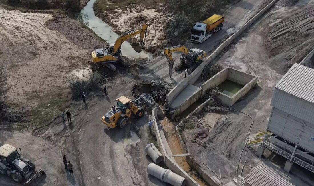 Sakarya Büyükşehir Belediyesi, tarım arazilerini taşkın riskine karşı korumak ve