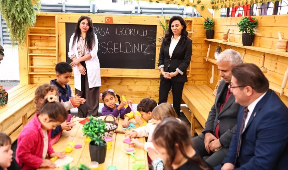 Sakarya'da Açık Hava Sınıfı ve Yaşam Becerileri Atölyesi, Gazipaşa İlkokulunda
