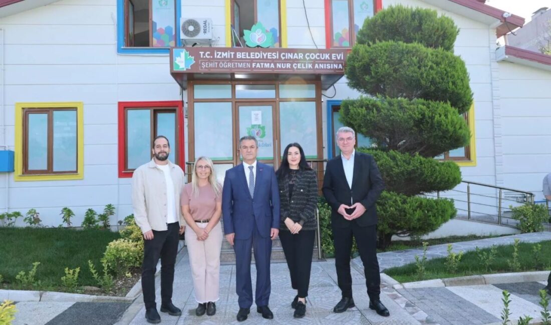 İzmit Belediyesi'nin 6’ncı Çınar Çocuk Evi olarak hayata geçirdiği Şehit
