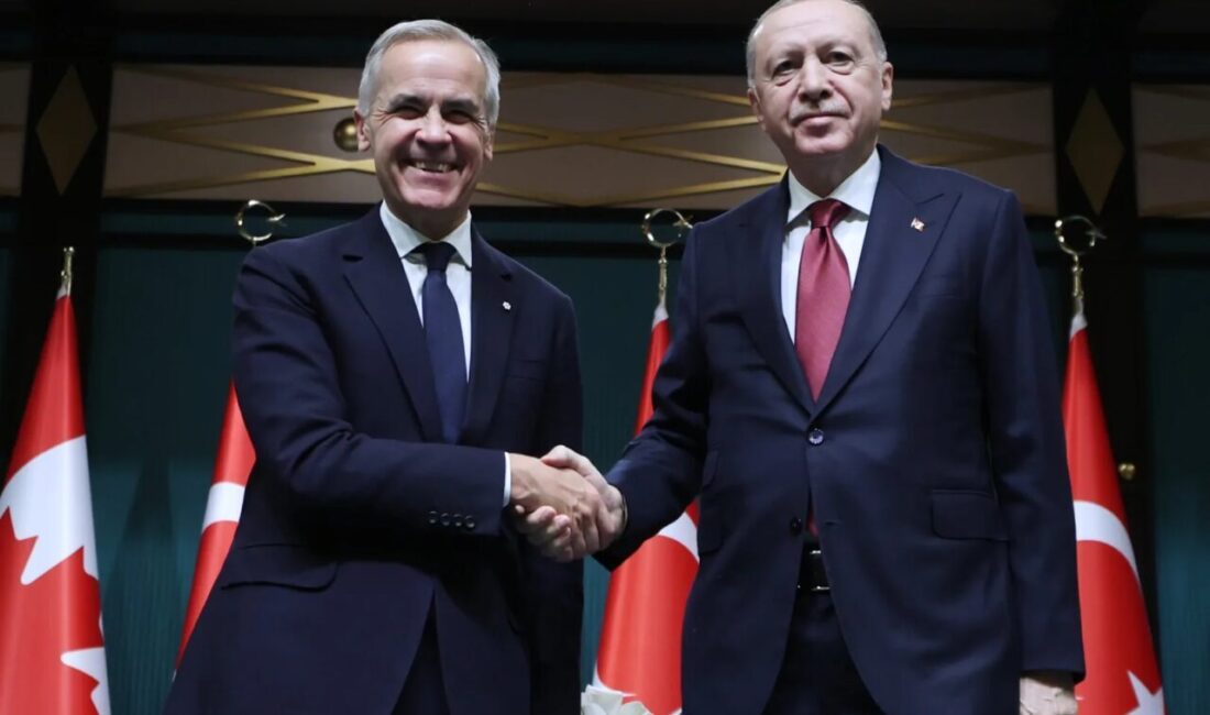 Cumhurbaşkanı Recep Tayyip Erdoğan ile Kanada Başbakanı Mark Carney’nin görüşmesinde,