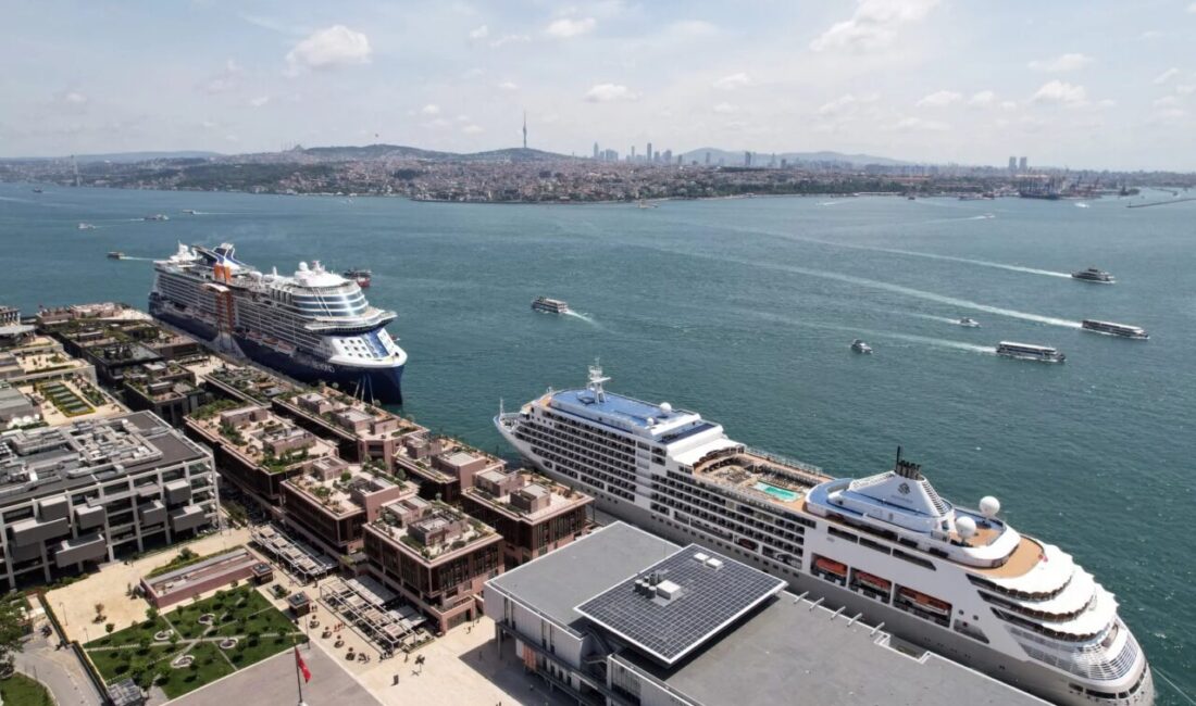 Kruvaziyer turizminde bu yıl 976 kruvaziyer gemisi ile 1,6 milyon