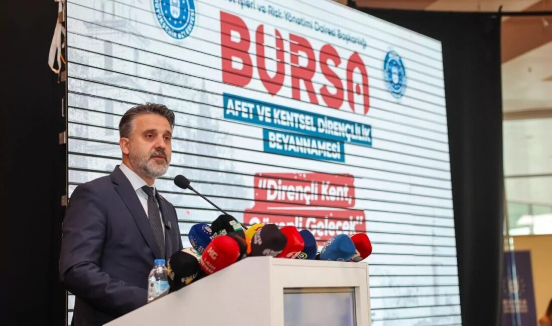 Bursa Büyükşehir Belediye Başkan Vekili Şahin Biba, 13 Ekim Dünya