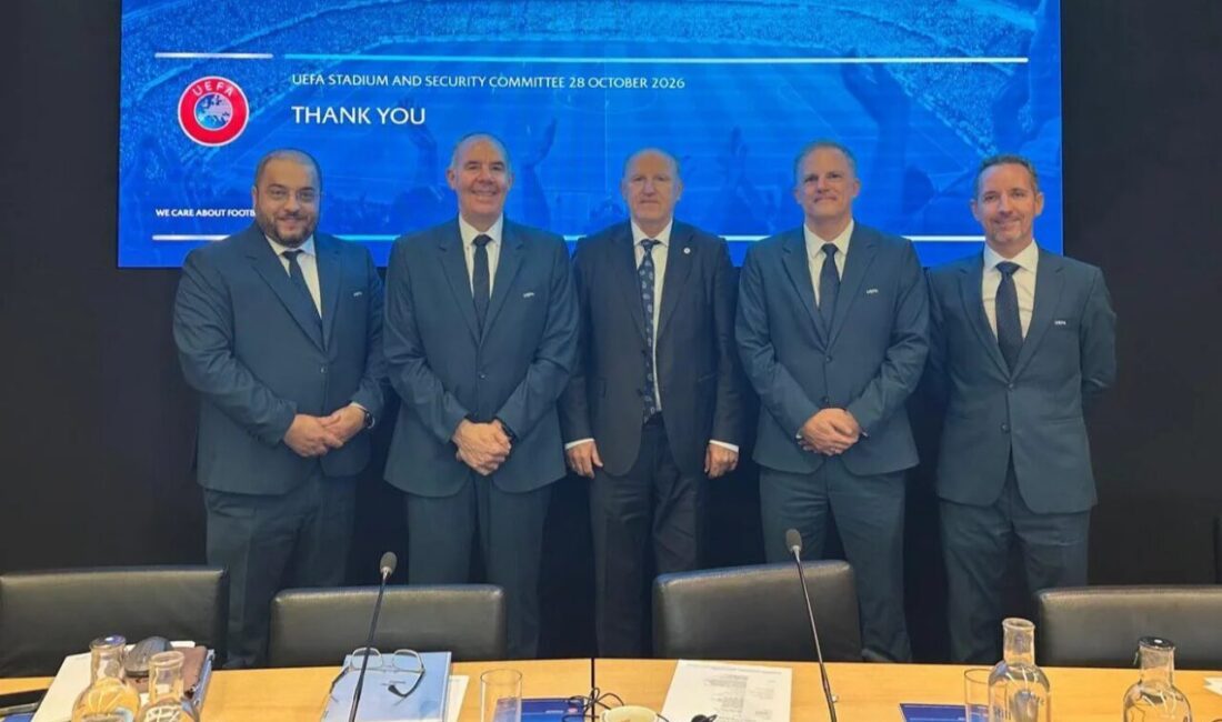 UEFA Stadyum ve Güvenlik Komitesi, İsviçre'nin Nyon kentinde bir araya