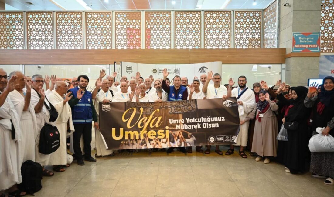 Konya Büyükşehir Belediyesi’nin daha önce umre ibadetini yerine getirme fırsatı