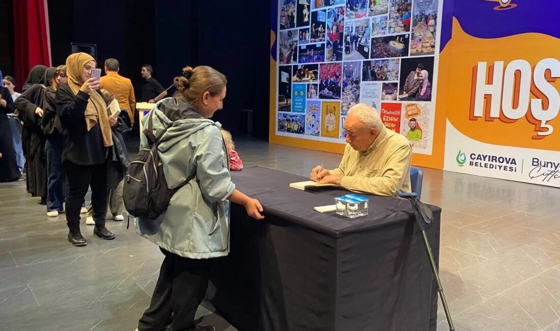 Çayırova Belediyesi’nin bu yıl 7'ncisini düzenlediği Çayırova Kitap Günleri’nde ilk