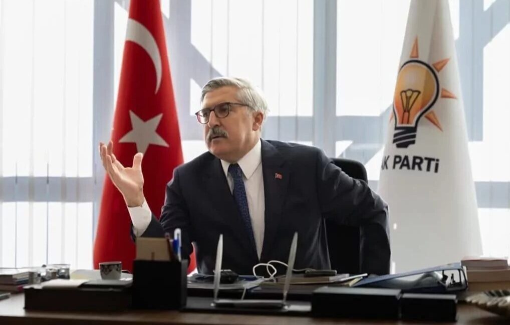 AK Parti Genel Başkan Yardımcısı Hüseyin Yayman, katıldığı bir televizyon