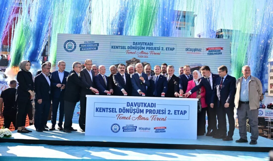 Bursa'nın Yıldırım ilçesini güvenli bir geleceğe taşımak için çalışmalarını sürdüren