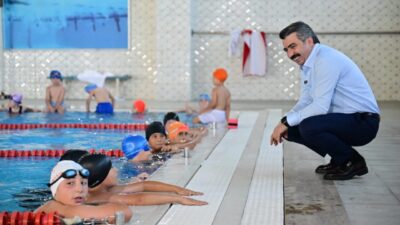 Bursa'da Yıldırım Belediyesi çocukların okul dışında kalan zamanlarını verimli değerlendirebilmeleri